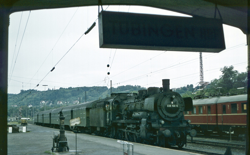 4317 mit 038 156 am 23.8.1970 in Tübingen